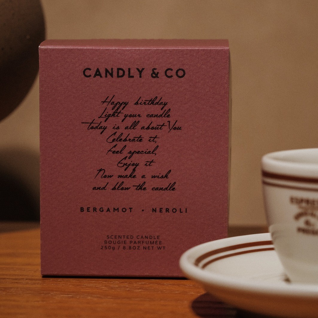 Candly&Co Bougie No.5 Happy Birthday