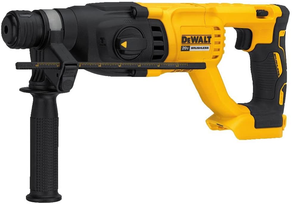 Kit de furadeira/parafusadeira de impacto DEWALT 20V MAX XR de 1 polegada com encaixe SDS Plus (DCK233P2)