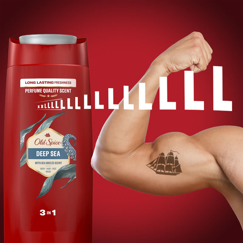 Sprchový gél Old Spice Deep Sea pre mužov