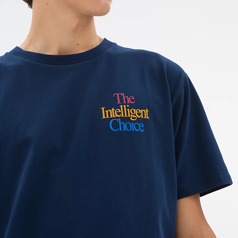 Camiseta masculina NB Athletics Intelligent Choice - ÍNDIGO NATURAL