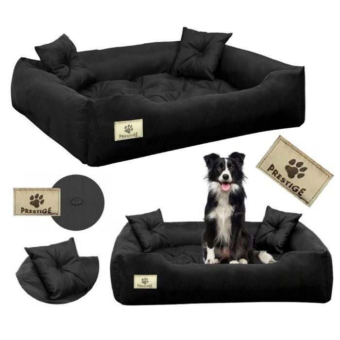 Panier pour chien PRESTIGE 75x65 cm imperméable noir