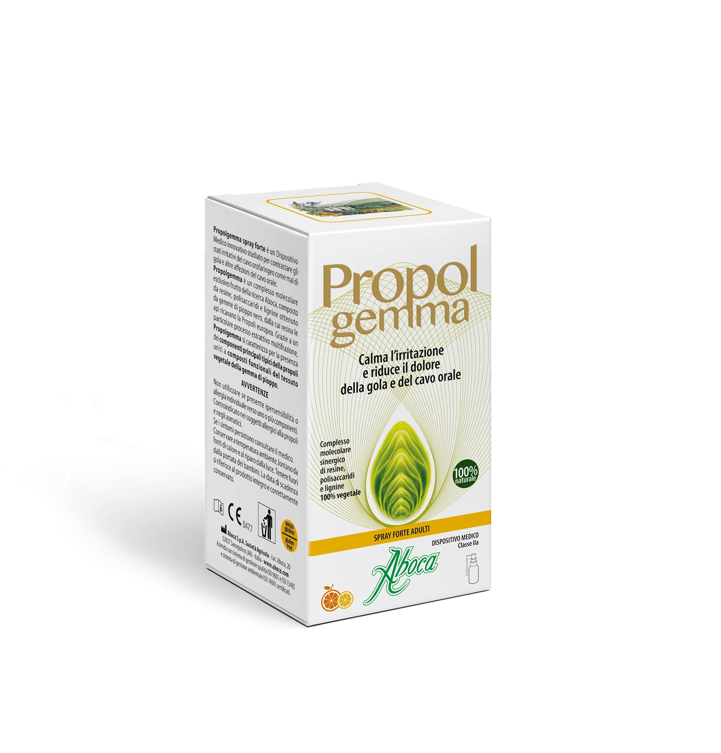 ABOCA Aboca Propolgemma Spray Forte Adults 30 ml Ustno zdravje