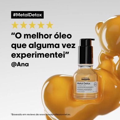 L'Oréal Professionnel Serie Expert Metal Detox Huile Concentrée Concentrated Oil Anti-breakage and Color Protector 50 ml 50 ml