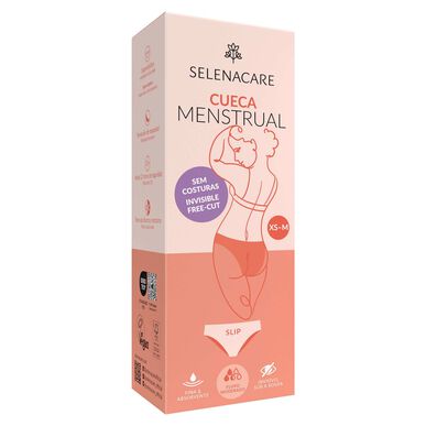 SelenaCare Freecut črne nevidne menstrualne hlačke XS-M 1 kos 1 kos