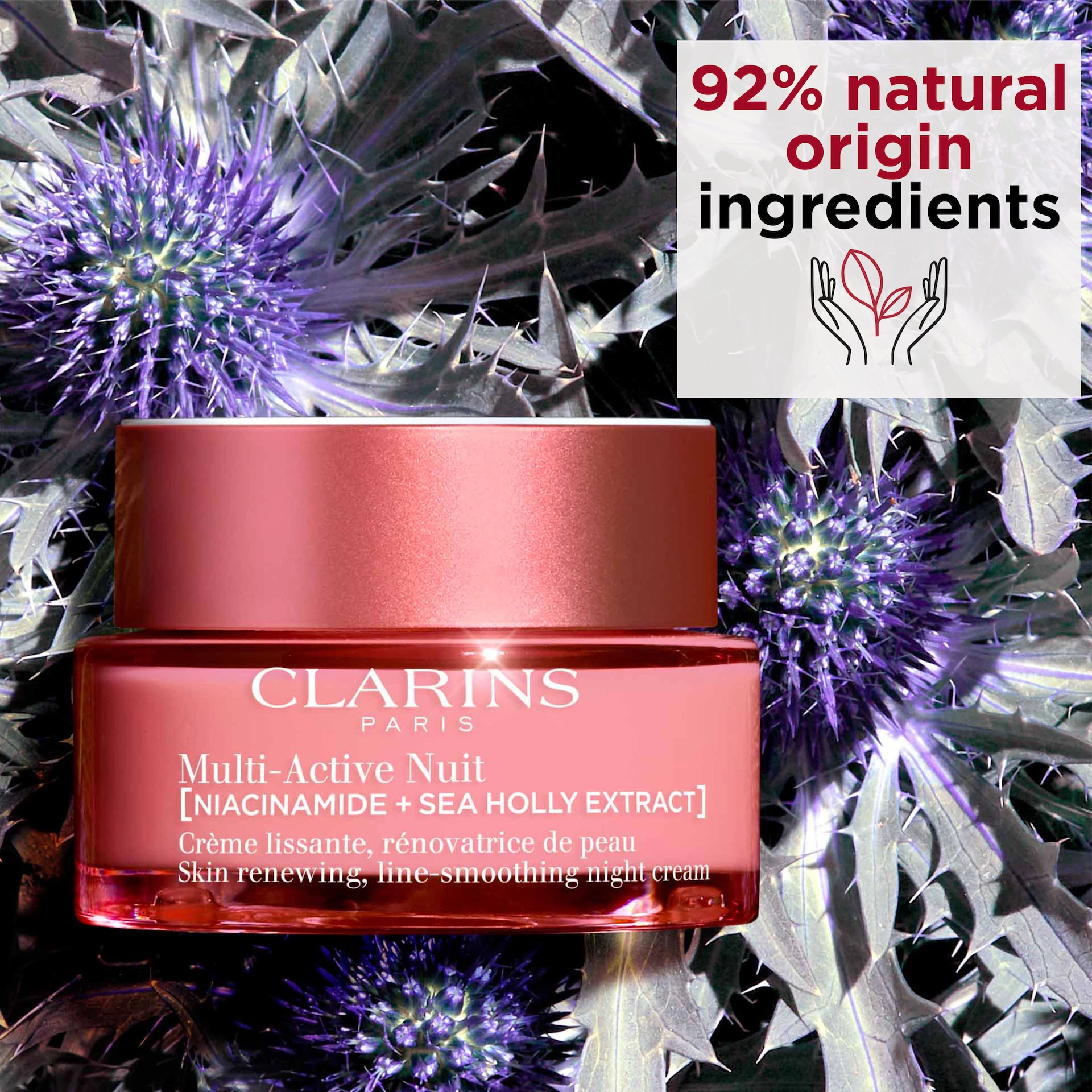 Cremă de noapte multi-activă pentru toate tipurile de ten 50 ml - Clarins