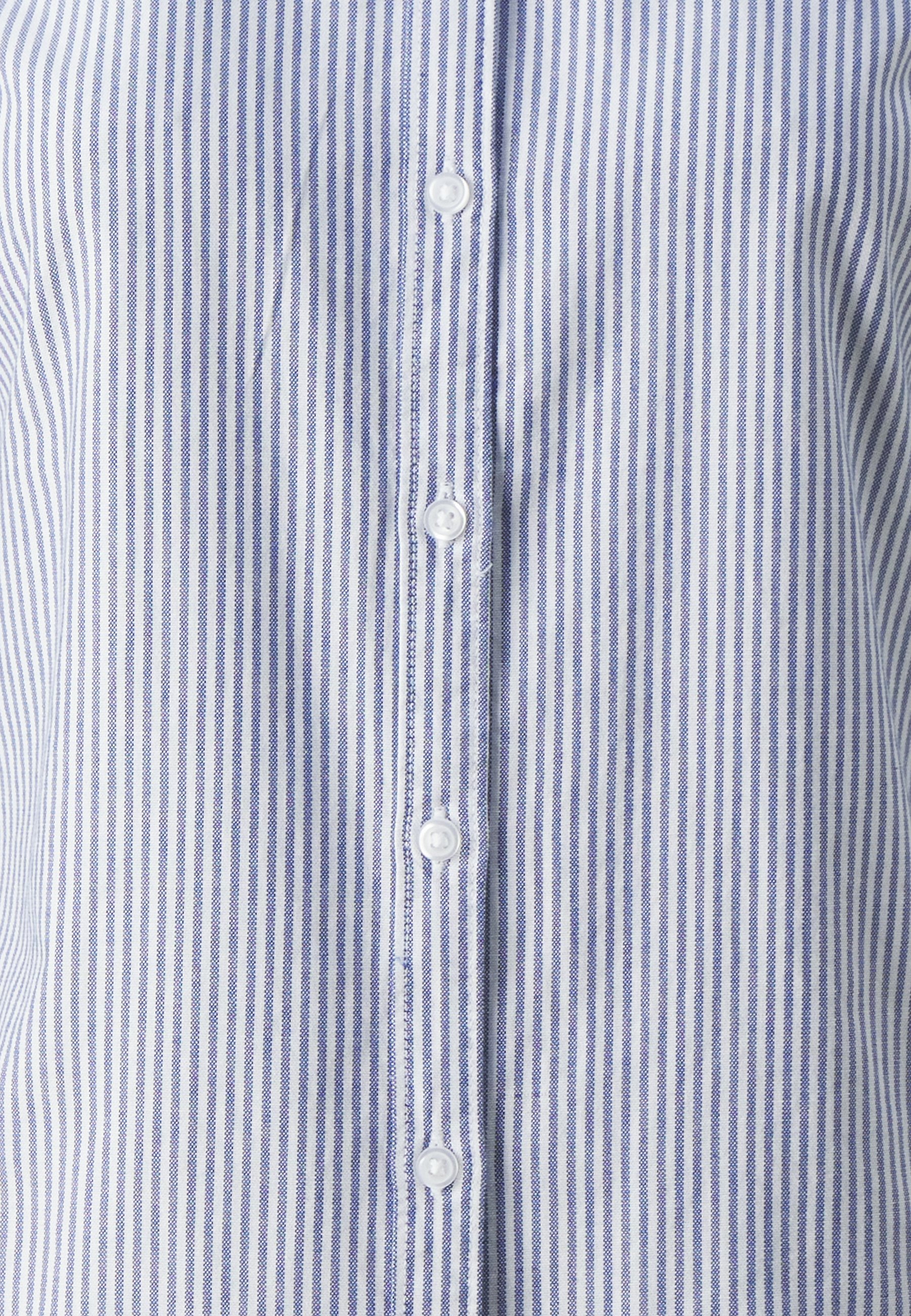 Blusa Gina Tricot JESSIE - Blusa com botões - azul cobalto/branco