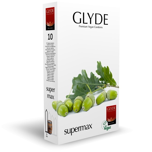 Veganské kondomy Glyde Ultra Extra Large, 10 ks | Zdraví | Superdrug