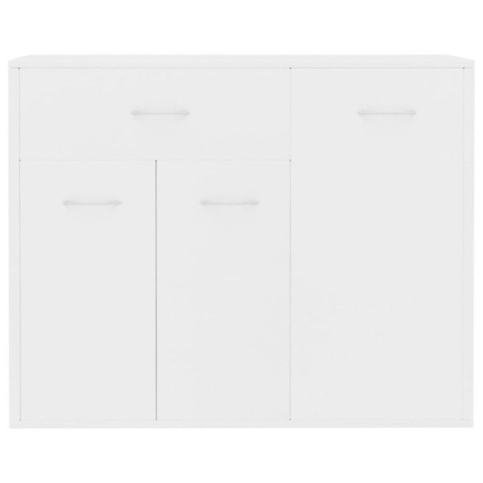 vidaXL Buffet Blanc 88x30x70 cm Aggloméré