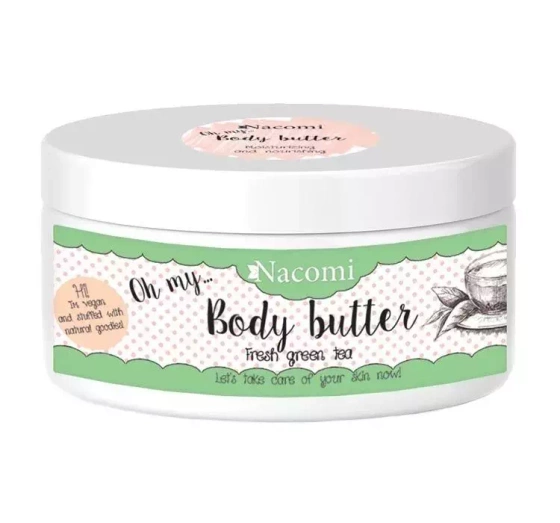 Nacomi naturalne masło Shea do ciała Herbata 100 ml