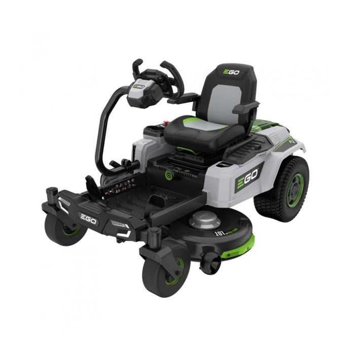 Zturn ZT4201ES electric ride-on mower, up to 10,000m² on a single charge with 6 x 12Ah batteries