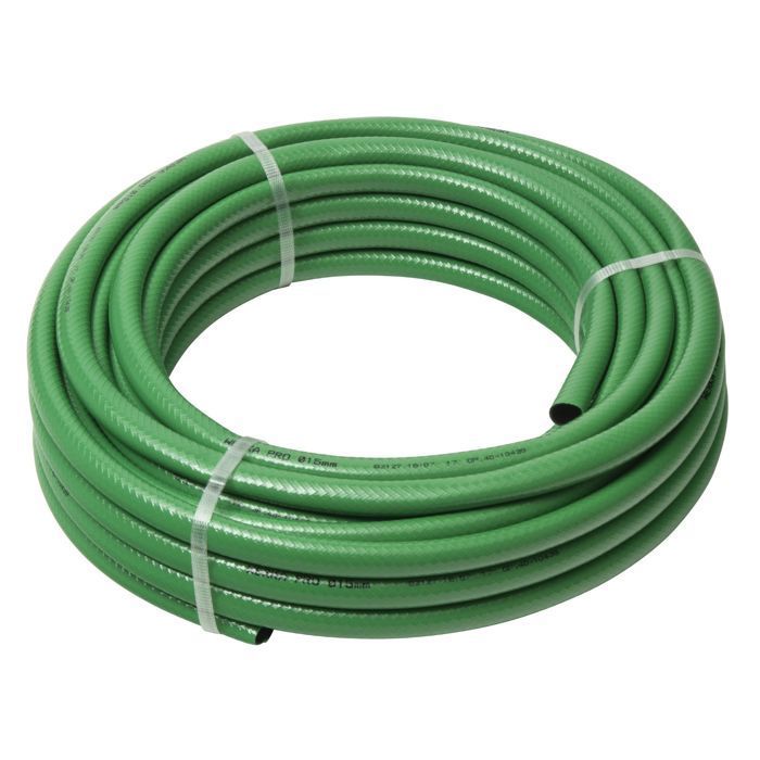 Tuyau d'arrosage guipé vert Ø15mm WERKA PRO  20m