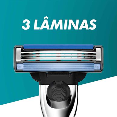 Gillette Mach 3 Turbo -teränvaihtopakkaus 5 kpl
