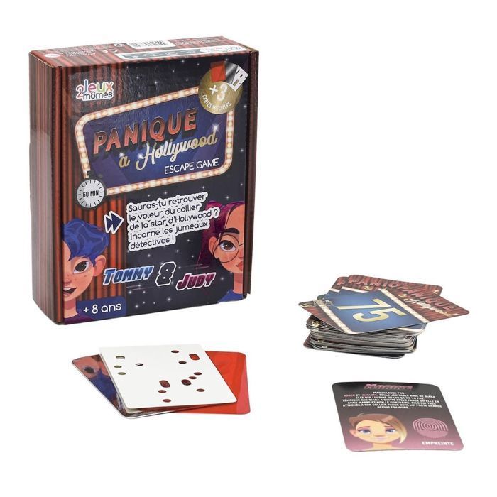 Jeu d'évasion escape game sur le théme 