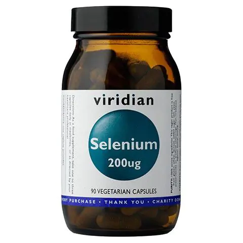 Viridian Selen 200 mcg, Kapsułki