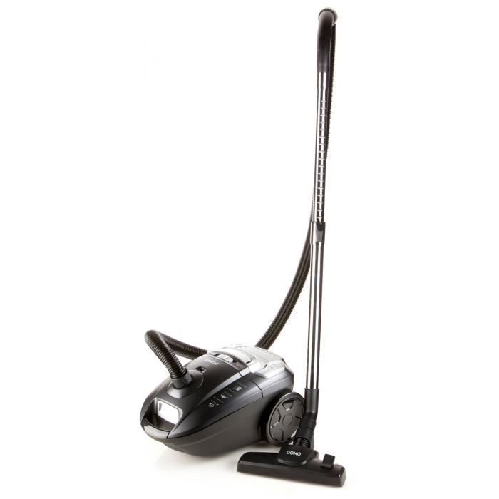 Aspiradora cilíndrica con bolsa DOMO DO7285S - 700 W - 69 dB - A - Gris