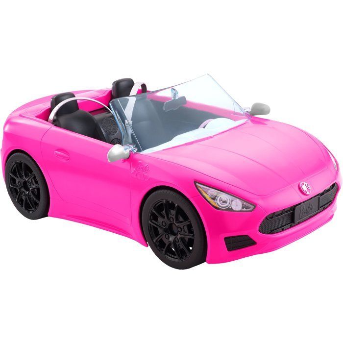 Barbie - Auto decappottabile Barbie - Veicolo per bambole alla moda - Età 3+ HBT92