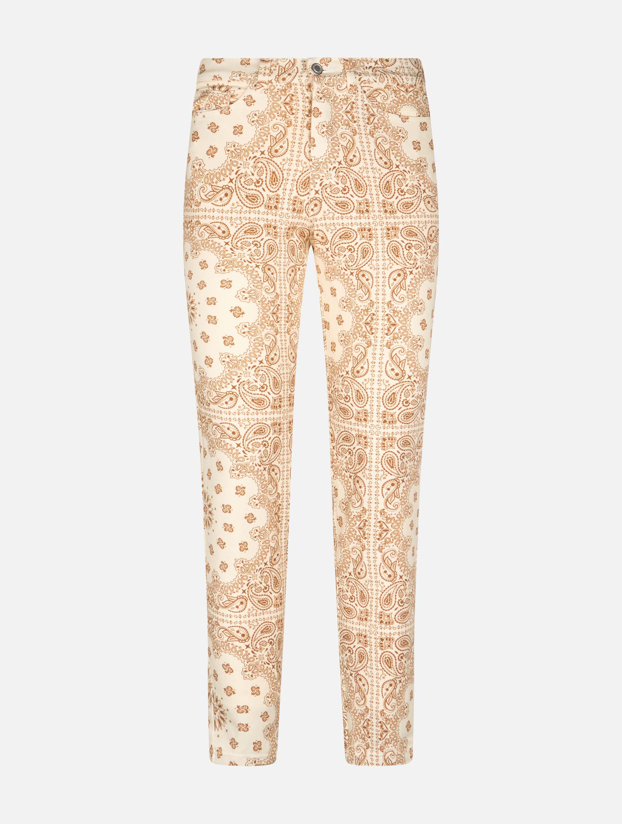 Belleville dames denim met off-white bandana print