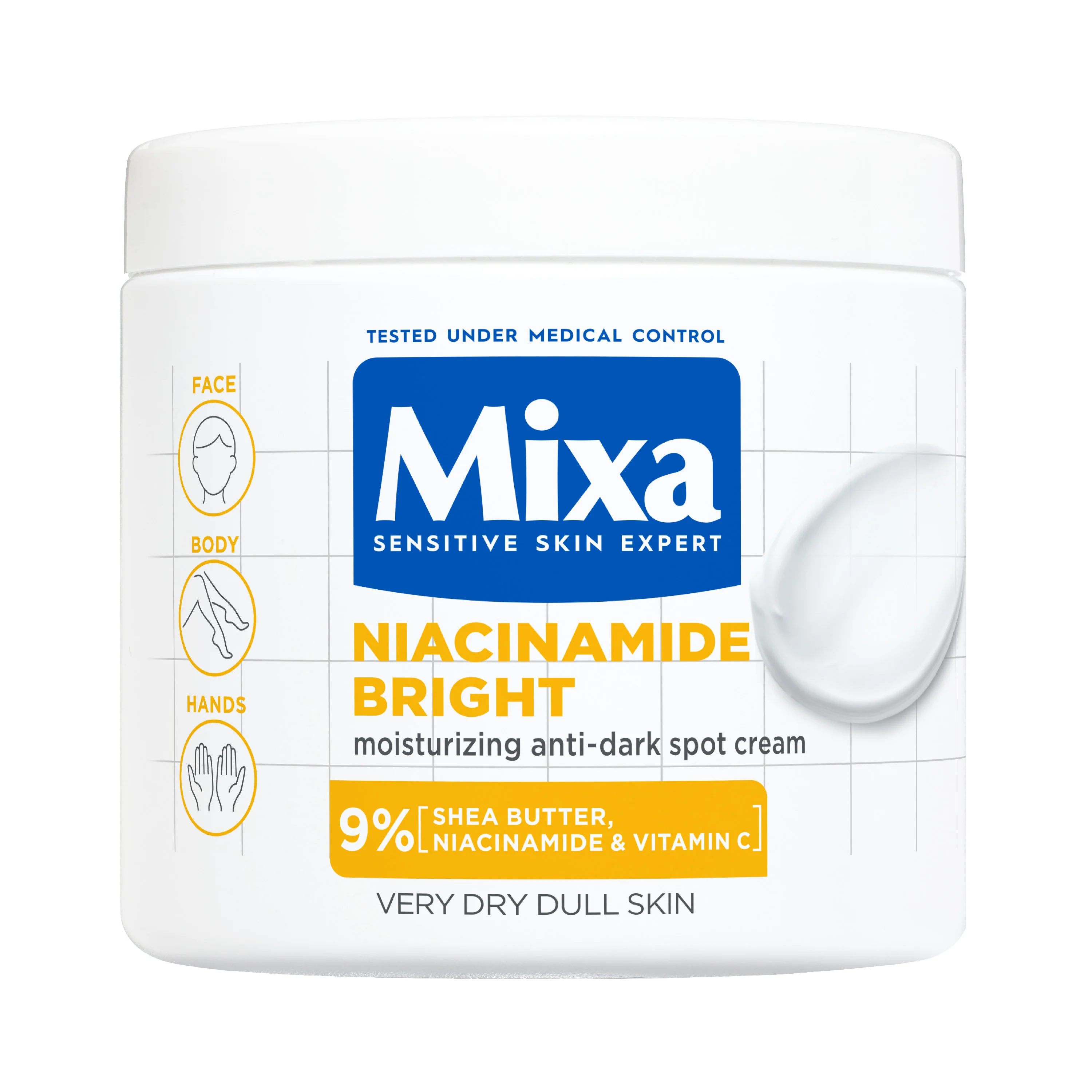Corpo Niacinamide Bright - Moisturizing - Crema Corpo, Crema corpo illuminante