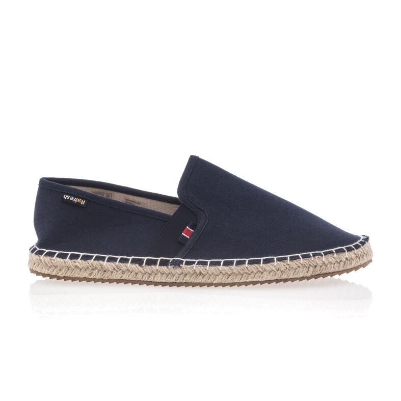 Miesten espadrillit köysipohjalla - sininen