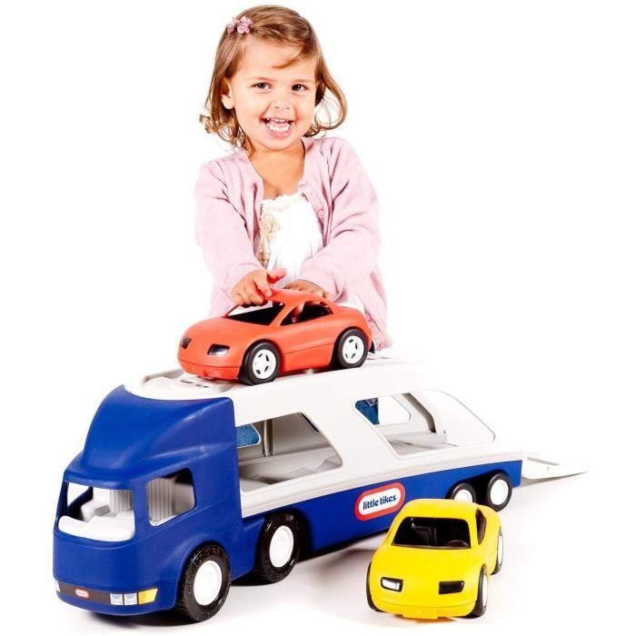 Little Tikes – Großer Autotransporter mit 2 Sportautos – ab 3 Jahren