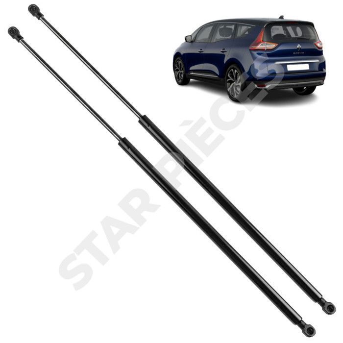 2 verin de coffre pour Grand Scenic 4 (2016-2023) amortisseurs coffre 904502954R, 904506721R, 904509420R