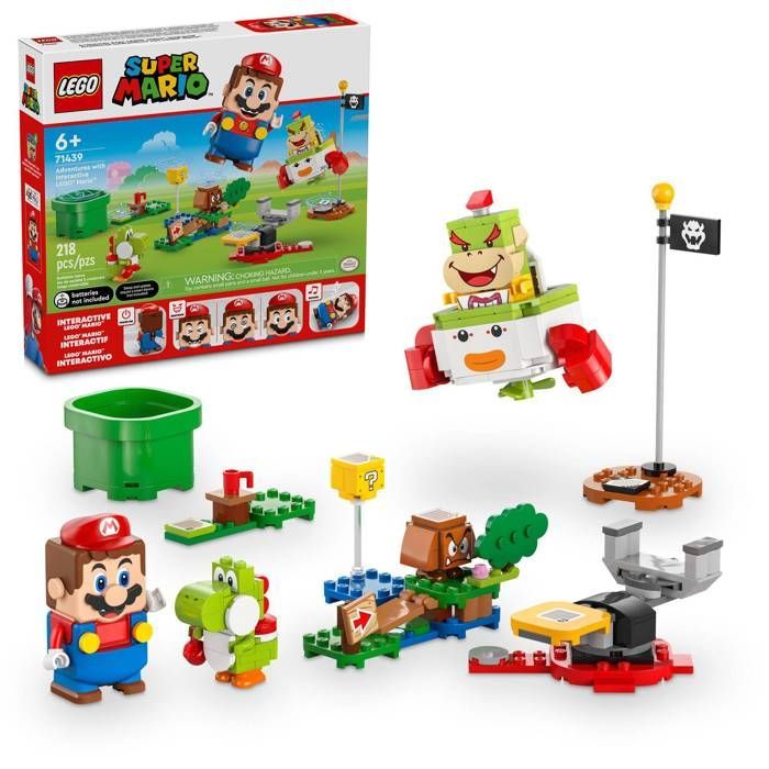 LEGO super mario 71439 Les Aventures de LEGO® Mario™ interactif Cadeaux Jouets Objets de collection 8+