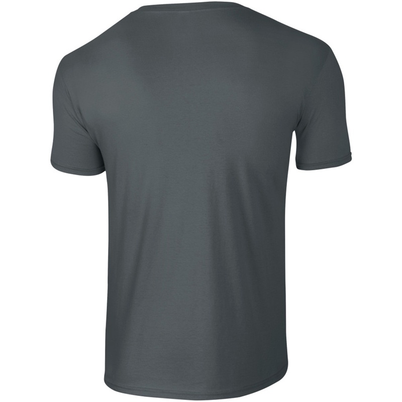  Basis blød kortærmet T-shirt 100% bomuld med tyk bomuld Gildan