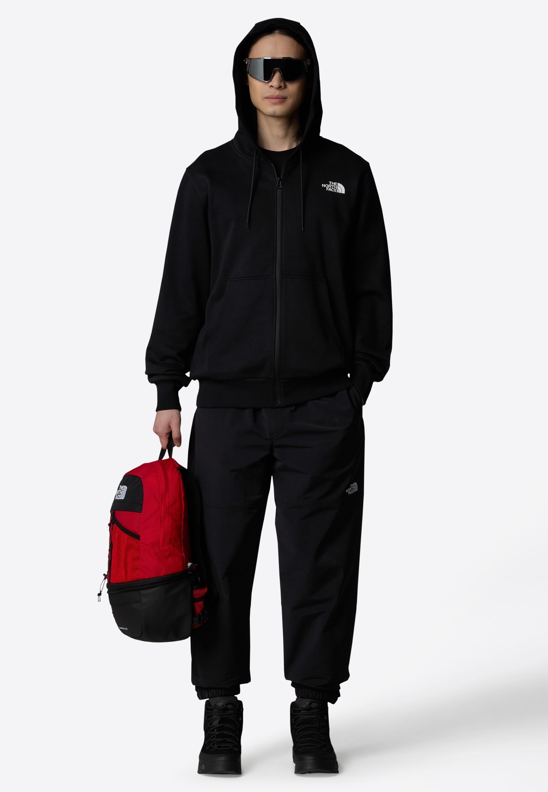 The North Face SIMPLE DOME FULL ZIP HOODIE - Hanorac cu fermoar - tnf black