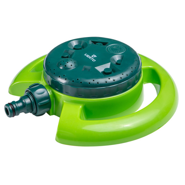 Zraszacz ogrodowy 8 funkcji 125m2 VERTO 15G780