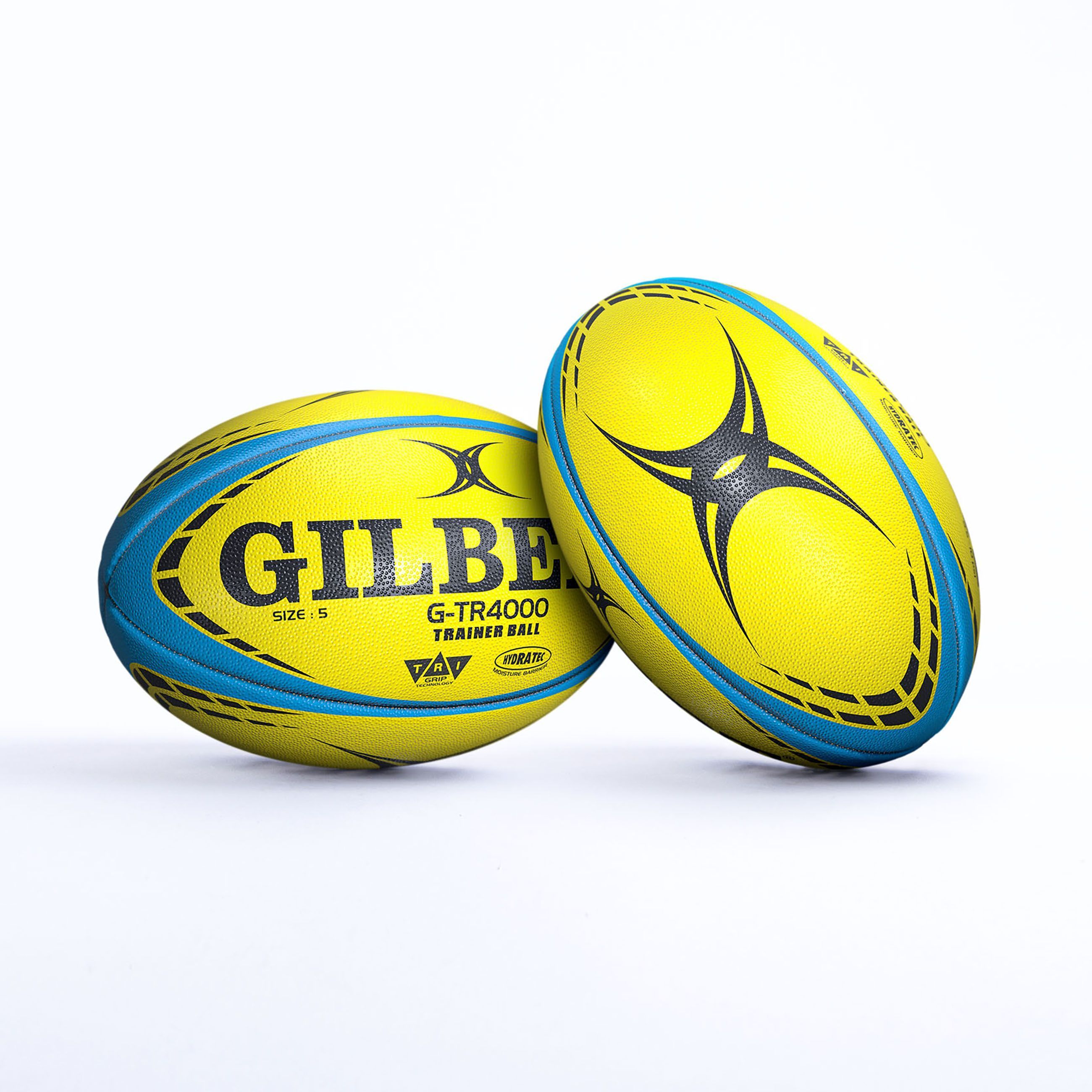 Pallone da rugby da allenamento - GTR4000 - Fluorescente - GILBERT - Taglia 5