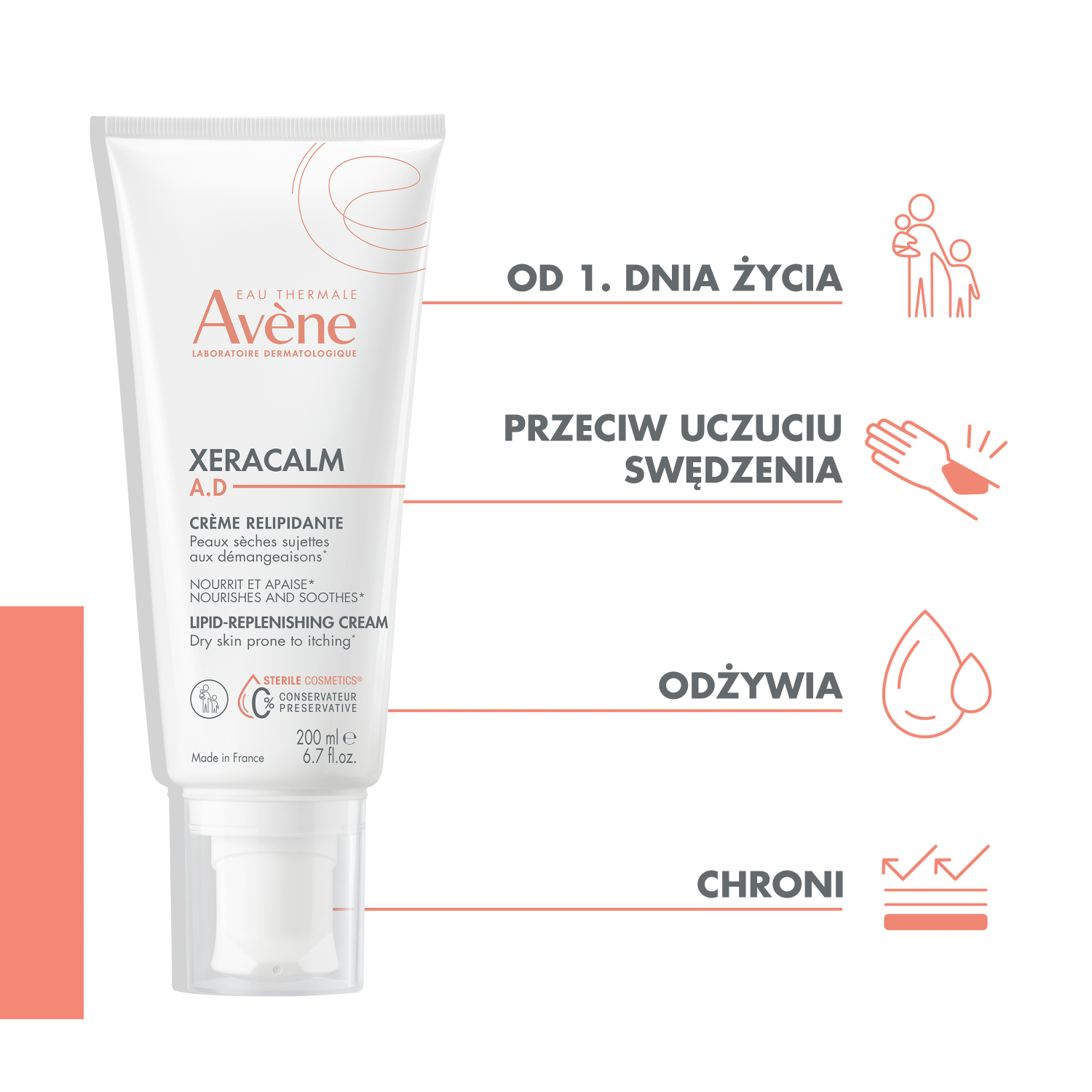 Avene Körpercreme 200 ml