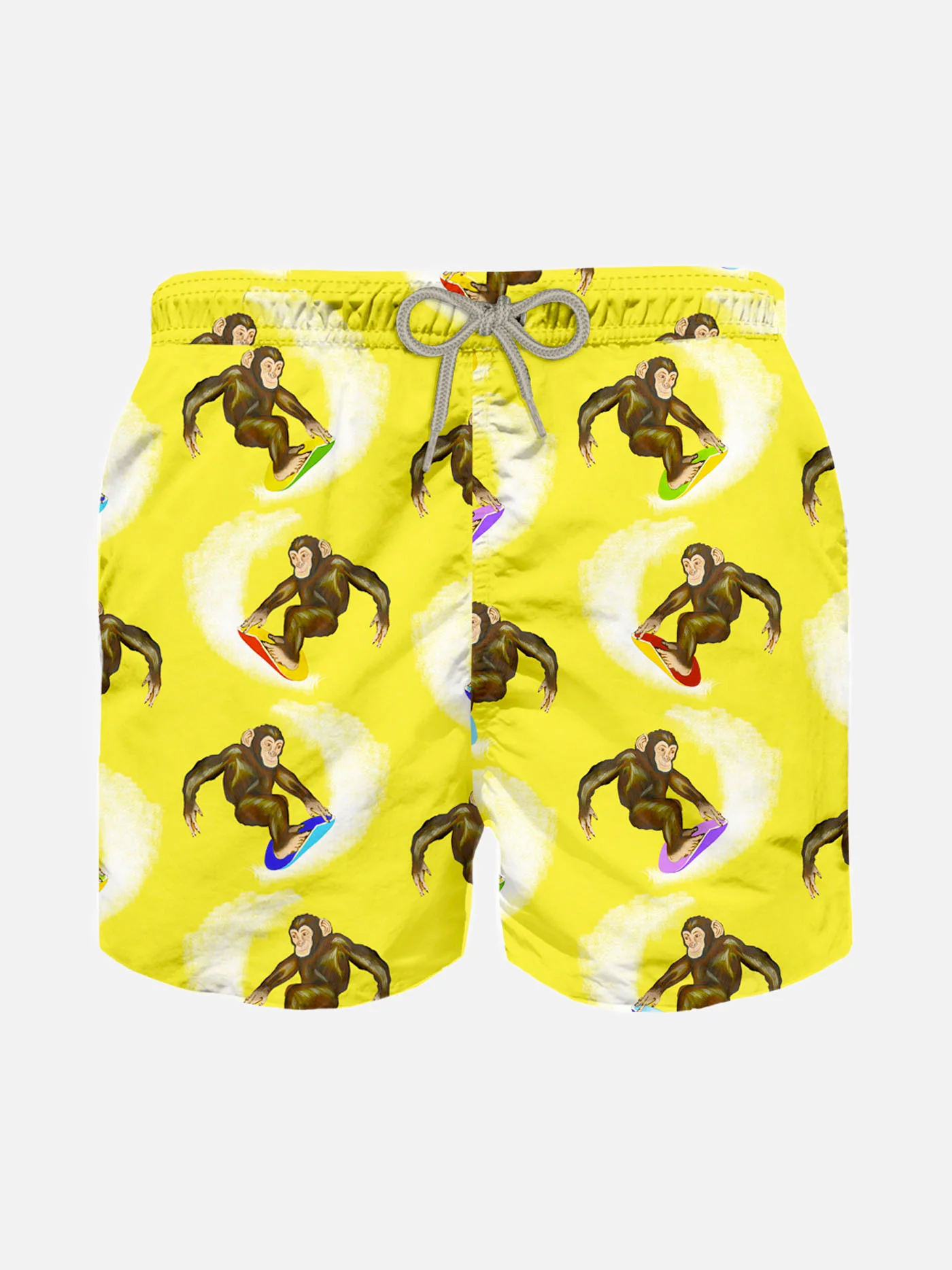 Klassieke zwemkleding voor jongens met apenprint