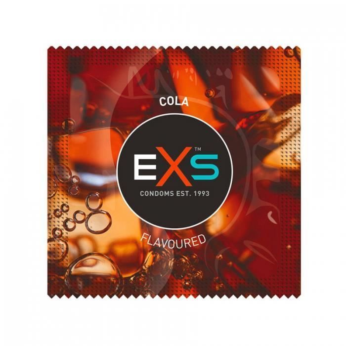 PRESERVATIF AROMATISE Préservatifs aromatisés Cola x100 EXS