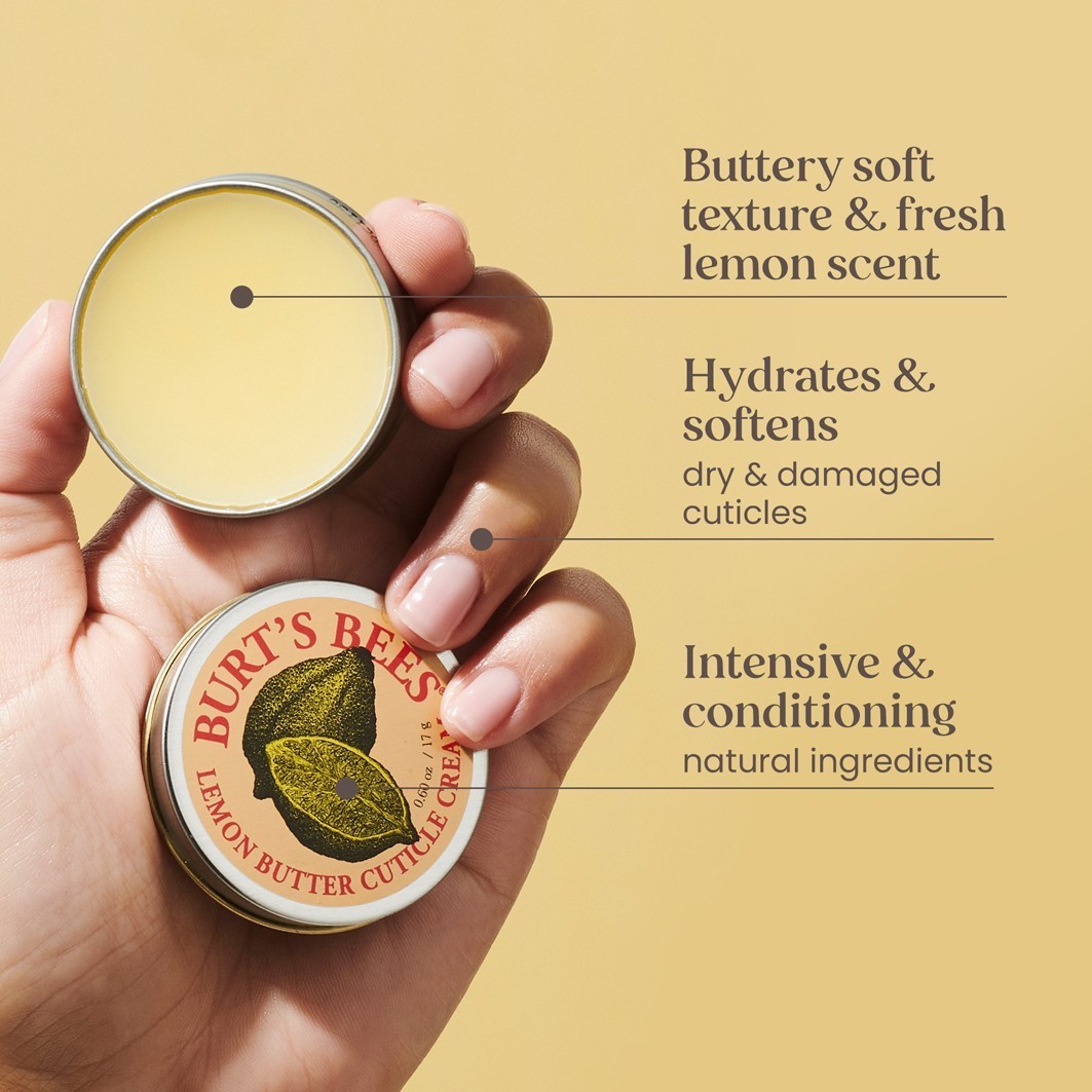 Burt's Bees крема за негу руку и стопала са лимунским путером - 15 г