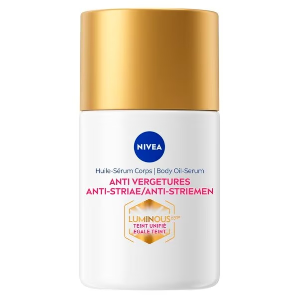 NIVEA Luminous630 Telové olejové sérum proti striám/striám<br>100ml