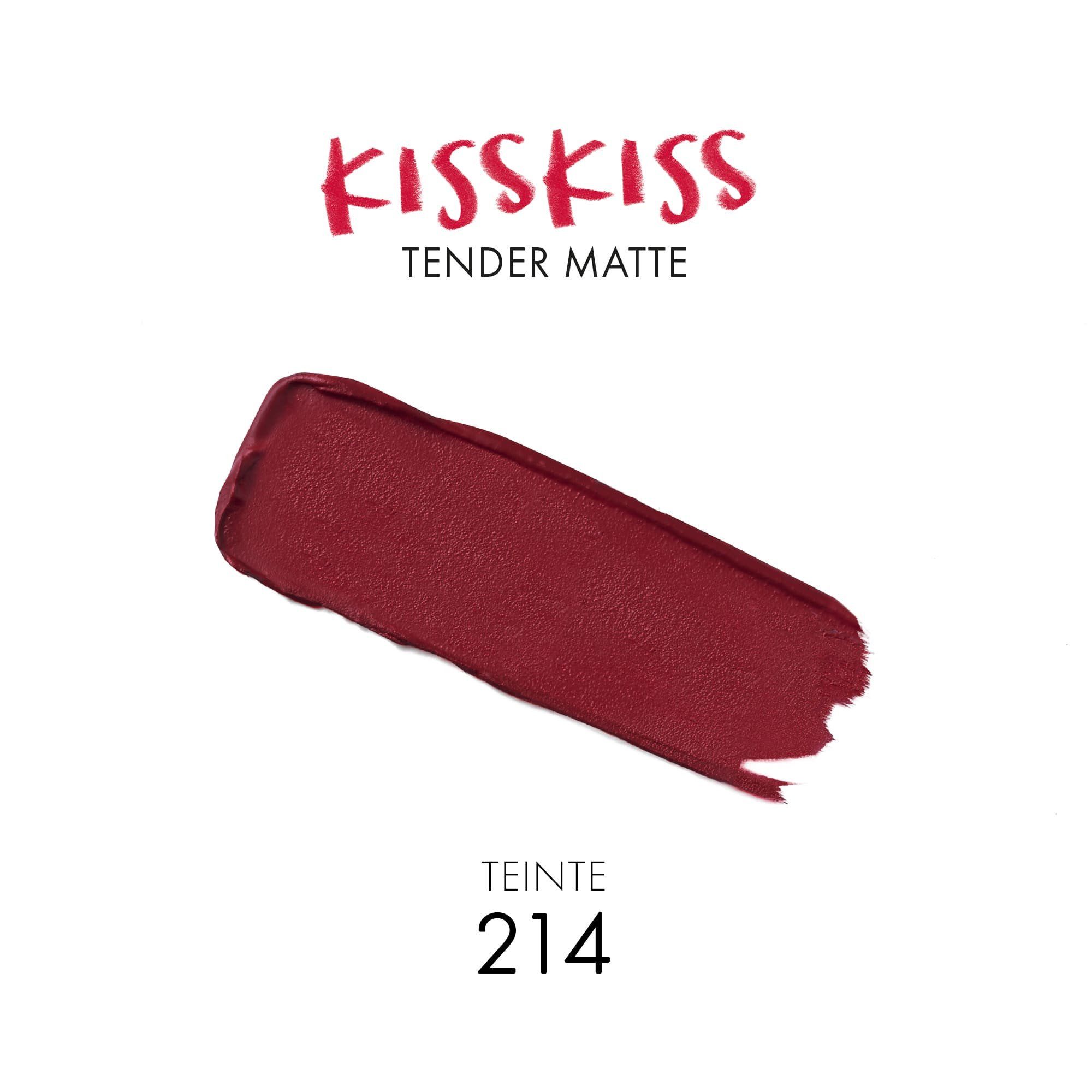 KissKiss Tender Matte Barra de Labios Mate Luminosa Comfort 16h Barras de labios lujo