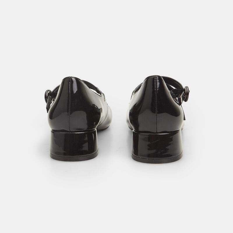 Damskie buty typu Mary Jane na obcasie 3,5 cm