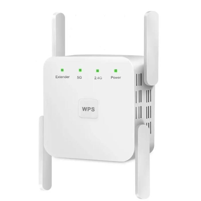 Amplificateur WiFi,  Répéteur WiFi 300Mbps Dual Band  2.4GHz Répéteur de signal WiFi