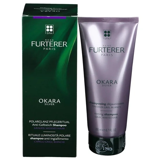 RENÉ FURTERER Shampoing anti-jaunissement René Furterer Okara Silver 200 ml