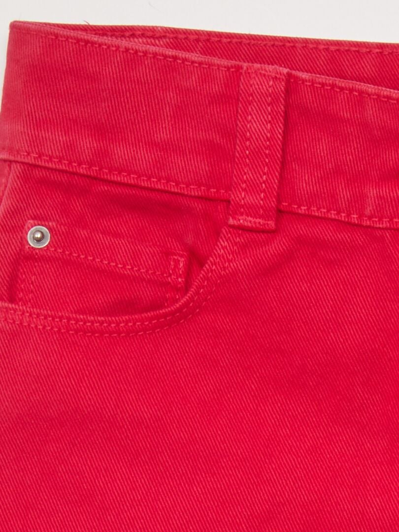 Pantalones vaqueros de talle alto y pierna ancha - ROSA