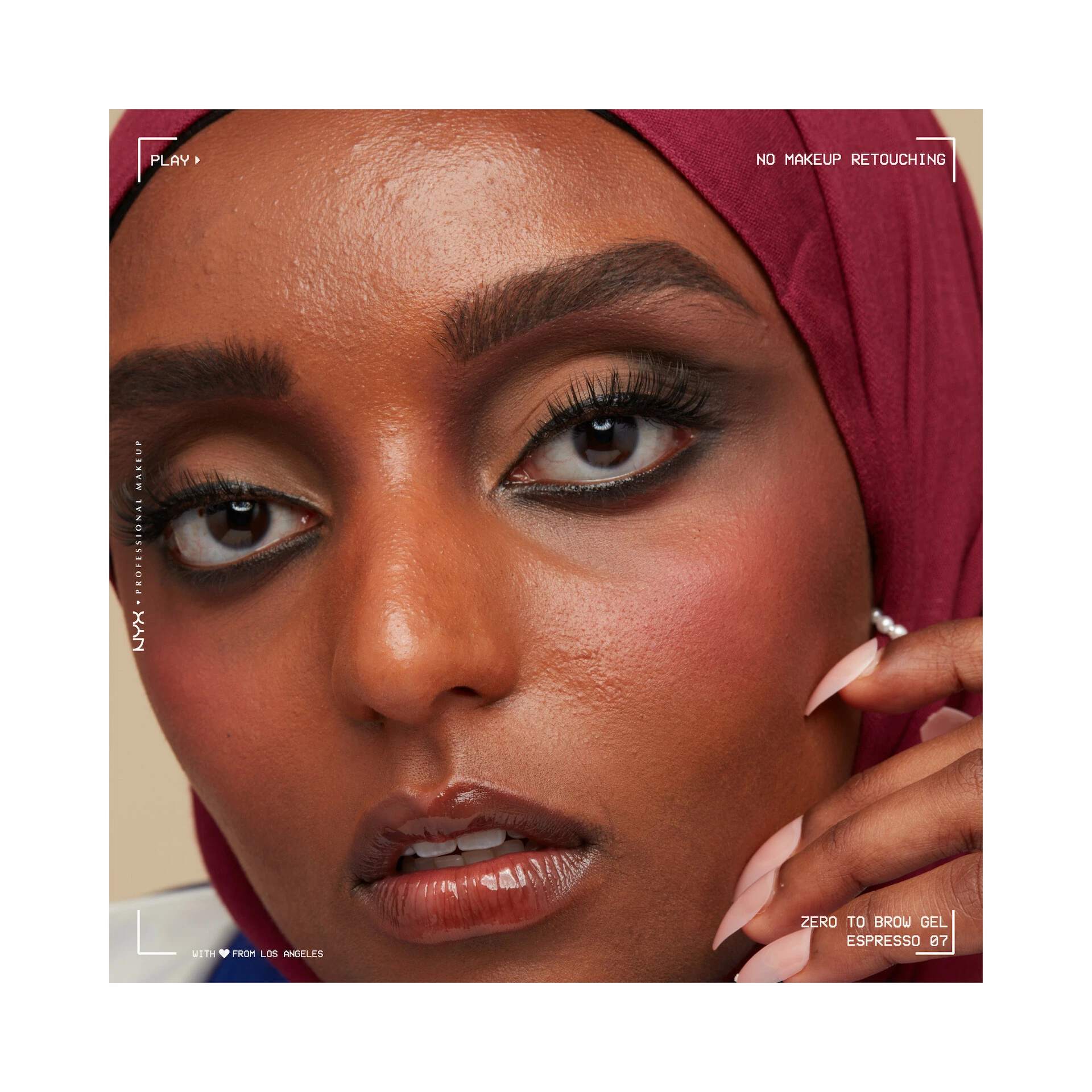Zero To Brow Hosszúszemöldök Gél 7 Espresso - NYX Professional Makeup