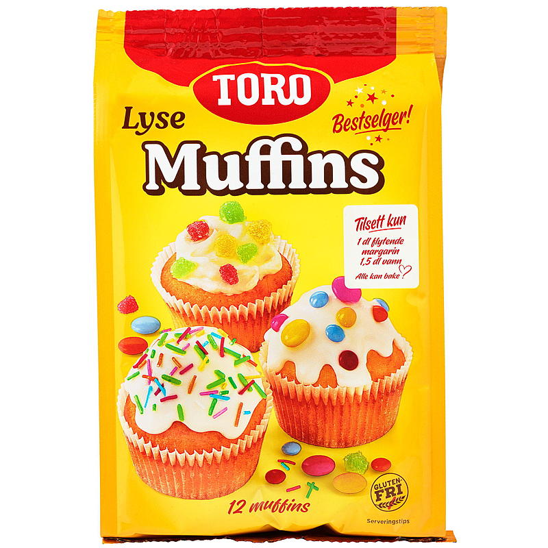 Toro Light Muffins 331 g Toro