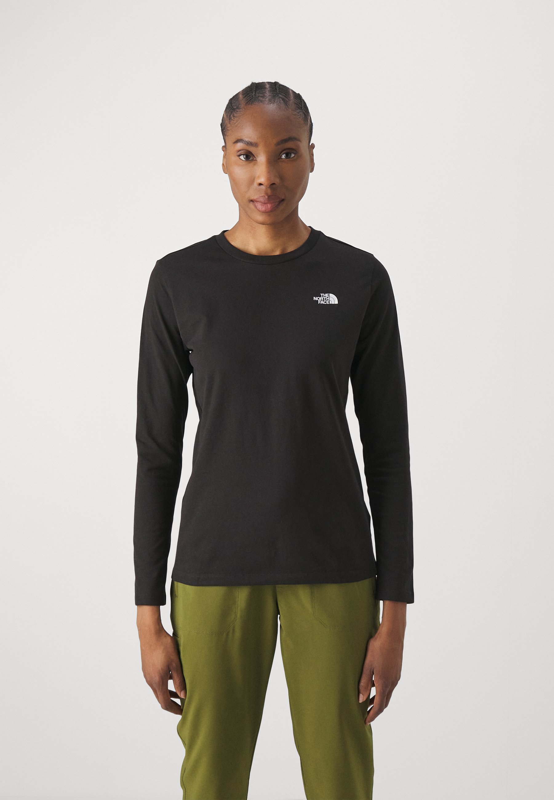 T-shirt The North Face SIMPLE DOME - Manches longues - Noir