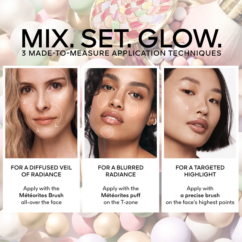 GUERLAIN Météorites Pérolas de pó iluminadoras para o rosto