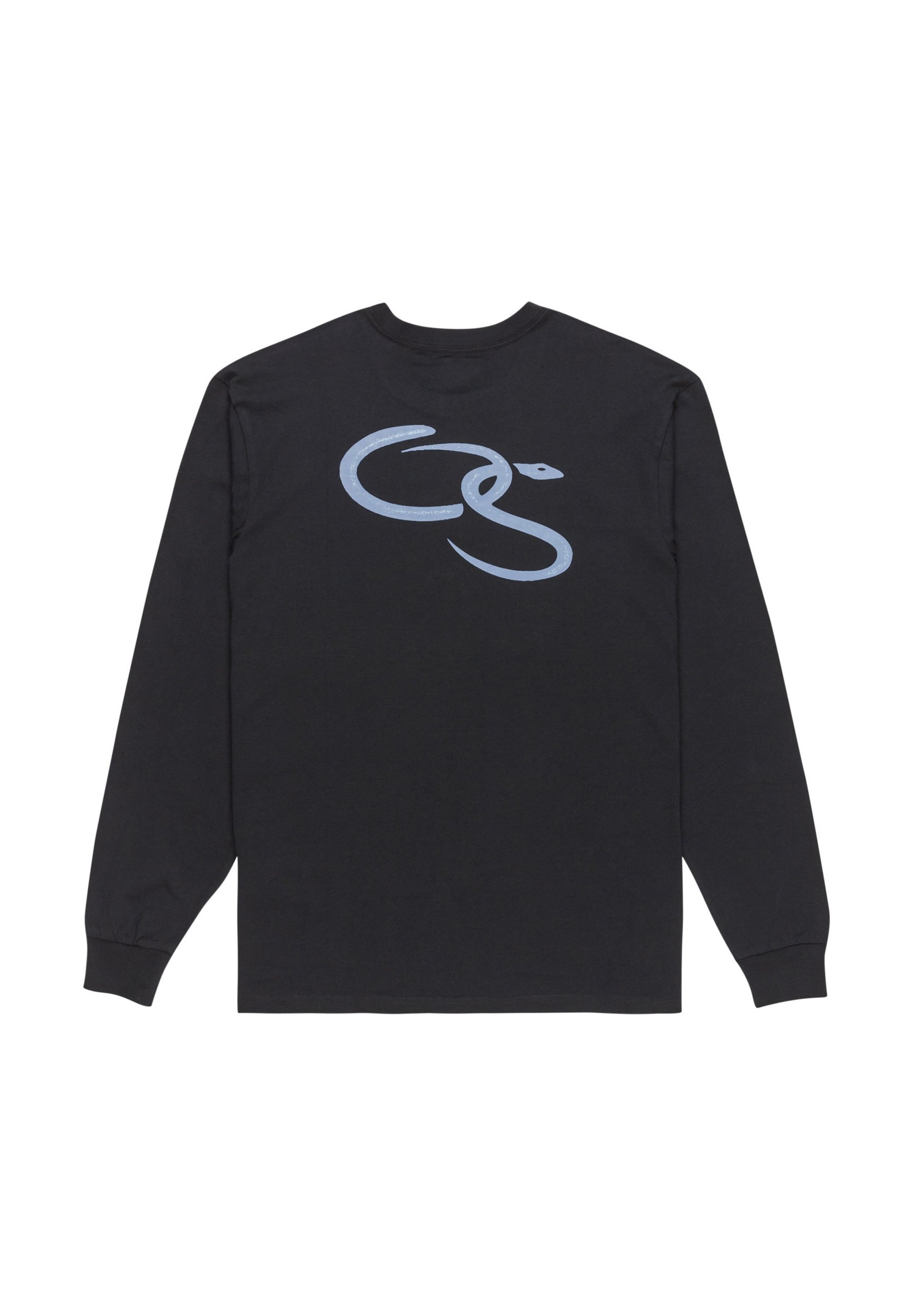 Maglia a maniche lunghe Quiksilver EVO SNAKE TYPE - nera