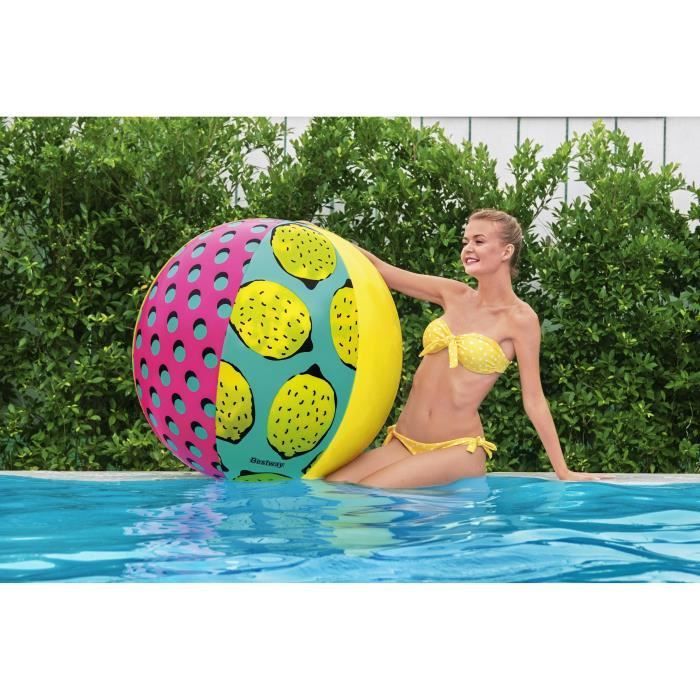 Retro-Strandball, riesig, 122 cm