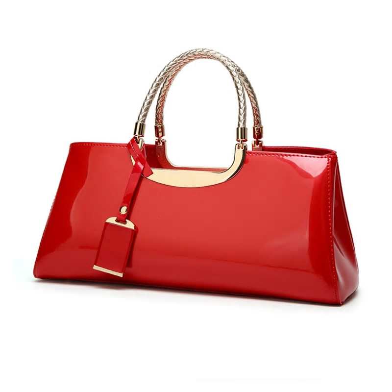Borse in pelle, borse a tracolla con specchio + porta carte, borsa casual con manico superiore e manico grande, borse a tracolla firmate 4.8
