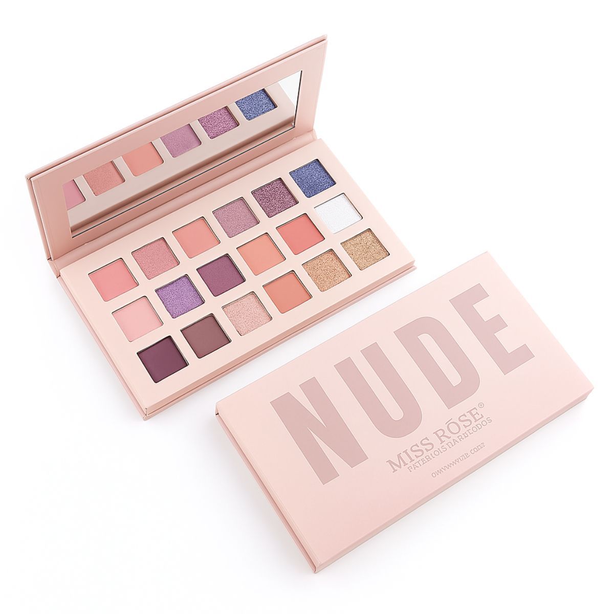 UNIQ Miss Rose Collection Eyeshadow Нова палета сенки за очи у нијанси нуде - 1 комад