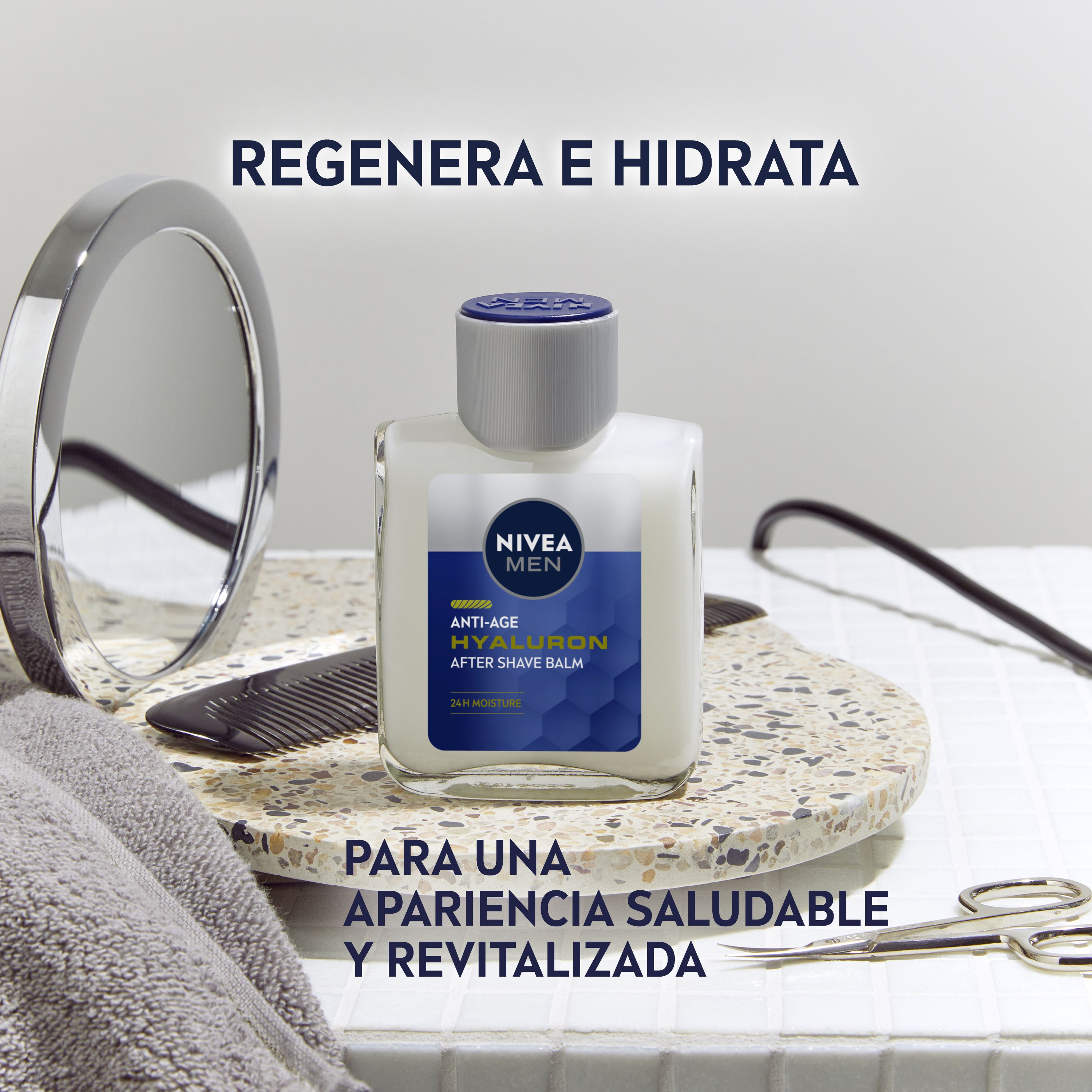Men Hyaluron Anti-Aging balzam po holení