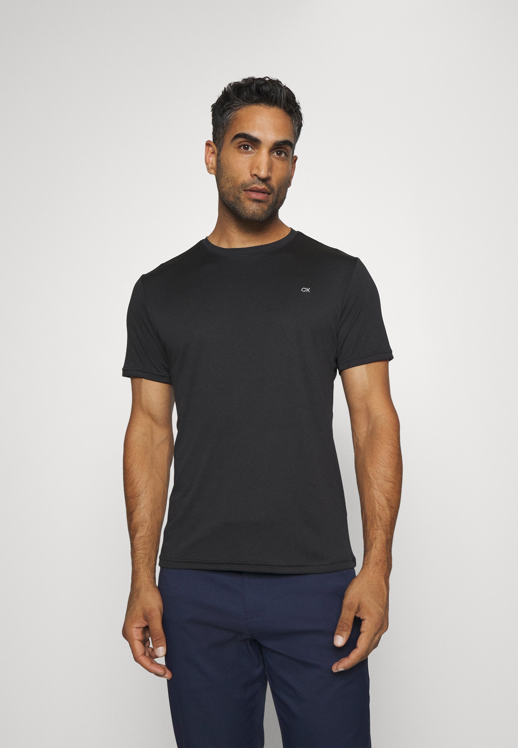 Calvin Klein Golf TEE CLASSIC PACK 2 - T-shirt sportiva - nero/bianco